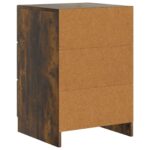 vidaXL Nočný stolík Dymový dub 43 x 41 x 63,5 cm Kompozitné drevo – Obrázok 6