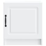 vidaXL Nočný stolík 2 pcs Biela 43 x 34,5 x 47 cm Kompozitné drevo – Obrázok 5