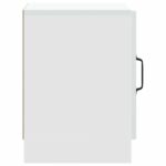 vidaXL Nočný stolík 2 pcs Biela 43 x 34,5 x 47 cm Kompozitné drevo – Obrázok 6
