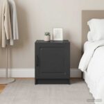 vidaXL Nočný stolík 2 pcs Čierna 43 x 34,5 x 47 cm Kompozitné drevo – Obrázok 4