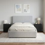 vidaXL Nočný stolík 2 pcs Čierna 43 x 34,5 x 47 cm Kompozitné drevo – Obrázok 5