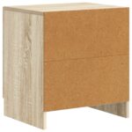 vidaXL Nočný stolík 2 pcs Dub sonoma 43 x 34,5 x 47 cm – Obrázok 7