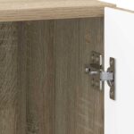 vidaXL Nočný stolík 2 pcs Dub sonoma 43 x 34,5 x 47 cm – Obrázok 9