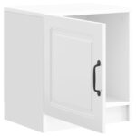 vidaXL Nočný stolík Biela s vysokým leskom 43 x 34,5 x 47 cm – Obrázok 3