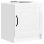 vidaXL Nočný stolík 2 pcs Biela s vysokým leskom 43 x 34,5 x 47 cm – Obrázok 2