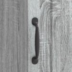 vidaXL Nočný stolík Sivá sonoma 43 x 34,5 x 47 cm Kompozitné drevo – Obrázok 7