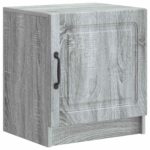 vidaXL Nočný stolík 2 pcs Sivá sonoma 43 x 34,5 x 47 cm – Obrázok 3