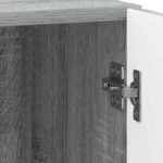 vidaXL Nočný stolík 2 pcs Sivá sonoma 43 x 34,5 x 47 cm – Obrázok 9
