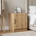 vidaXL Nočný stolík 2 pcs Dub artisan 43 x 34,5 x 47 cm – Obrázok 4
