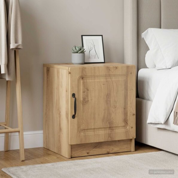 vidaXL Nočný stolík 2 pcs Dub artisan 43 x 34,5 x 47 cm – Obrázok 4