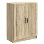 vidaXL Servírovacia skriňa Dub sonoma 66 x 34,5 x 87 cm – Obrázok 2