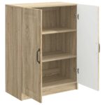 vidaXL Servírovacia skriňa Dub sonoma 66 x 34,5 x 87 cm – Obrázok 5