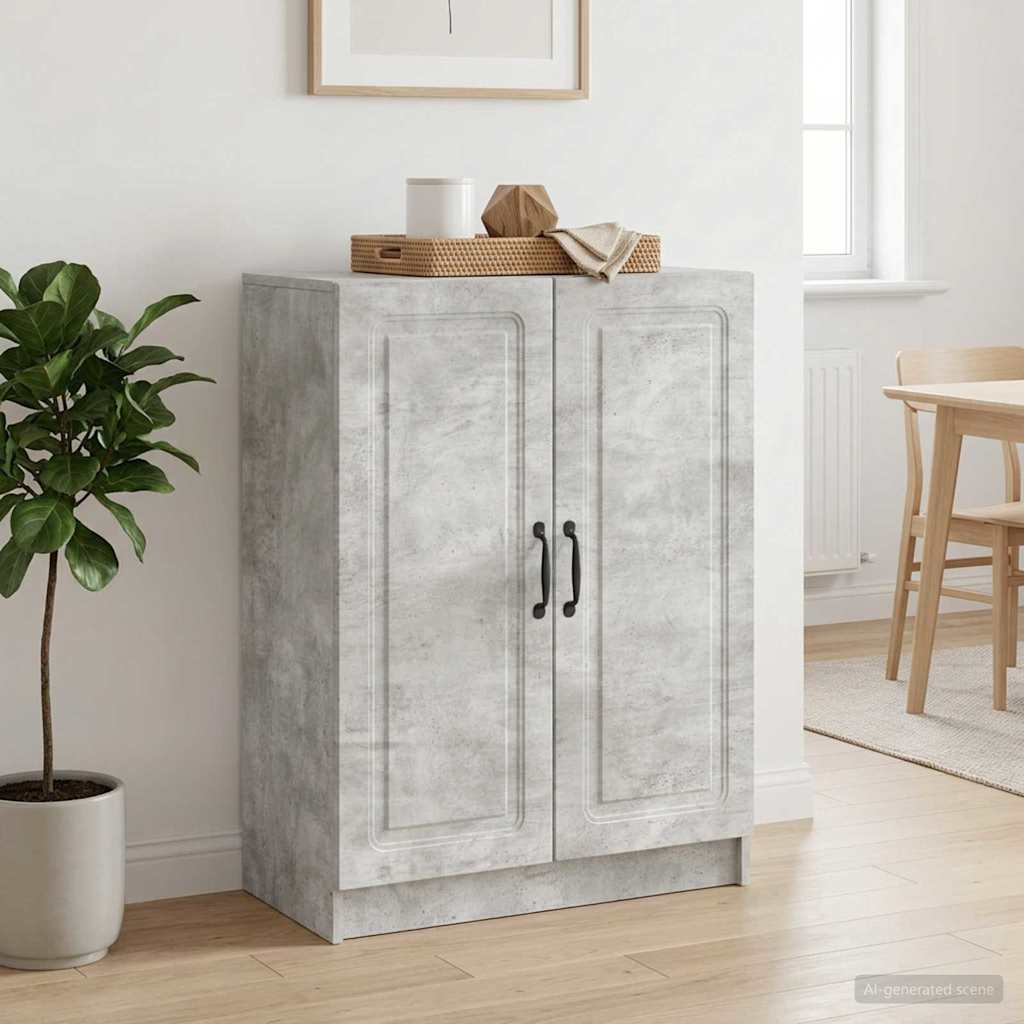 895738_1.jpg vidaXL Servírovacia skriňa Betónovo sivá 66 x 34,5 x 87 cm – Obrázok 1