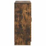 vidaXL Servírovacia skriňa Dymový dub 66 x 34,5 x 87 cm – Obrázok 7