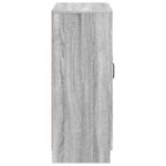 vidaXL Servírovacia skriňa Sivá sonoma 66 x 34,5 x 87 cm – Obrázok 7