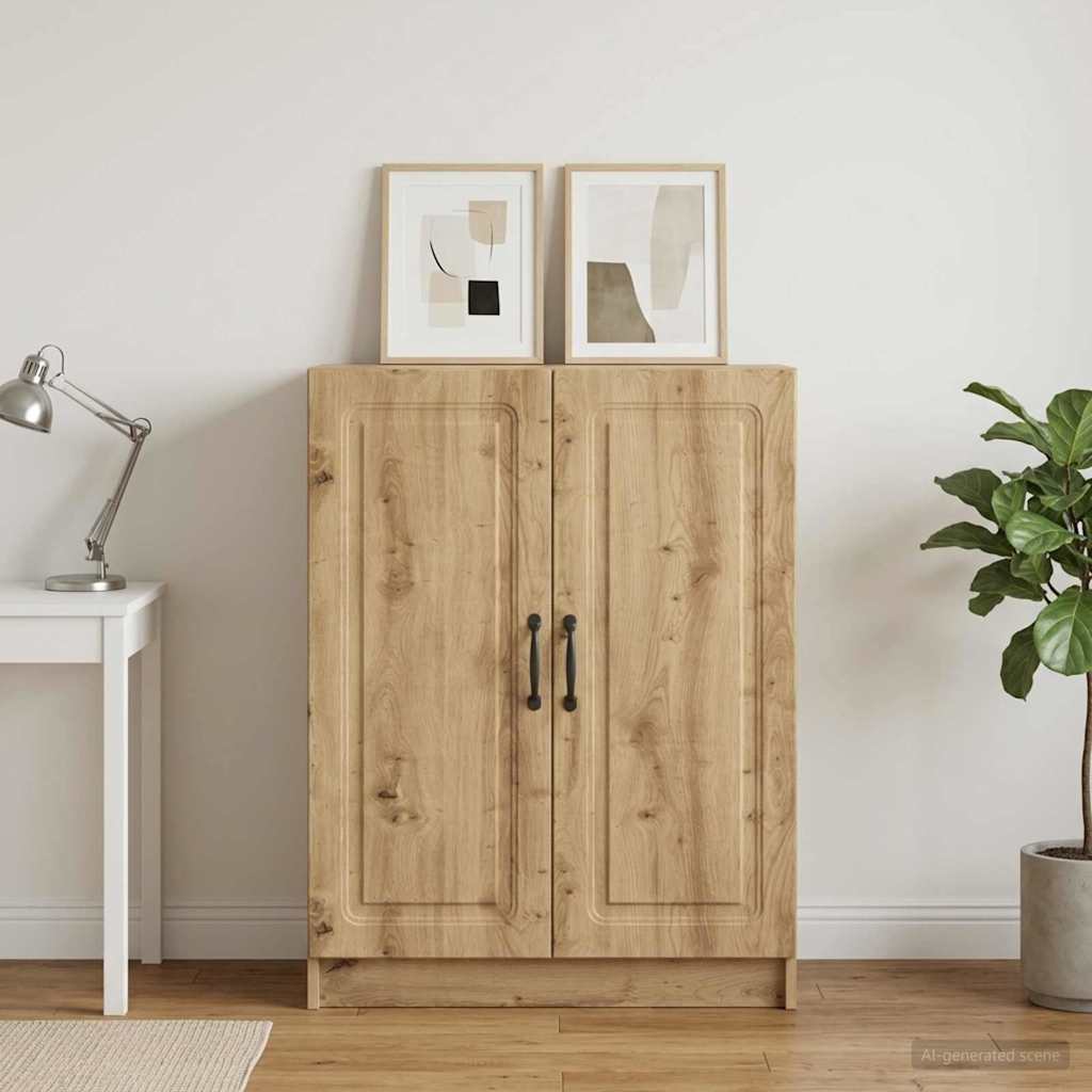 895744_1.jpg vidaXL Servírovacia skriňa Dub artisan 66 x 34,5 x 87 cm – Obrázok 1