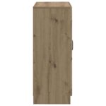 vidaXL Servírovacia skriňa Dub artisan 66 x 34,5 x 87 cm – Obrázok 7