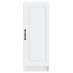 vidaXL Servírovacia skriňa Biela 33 x 34,5 x 87 cm Kompozitné drevo – Obrázok 6