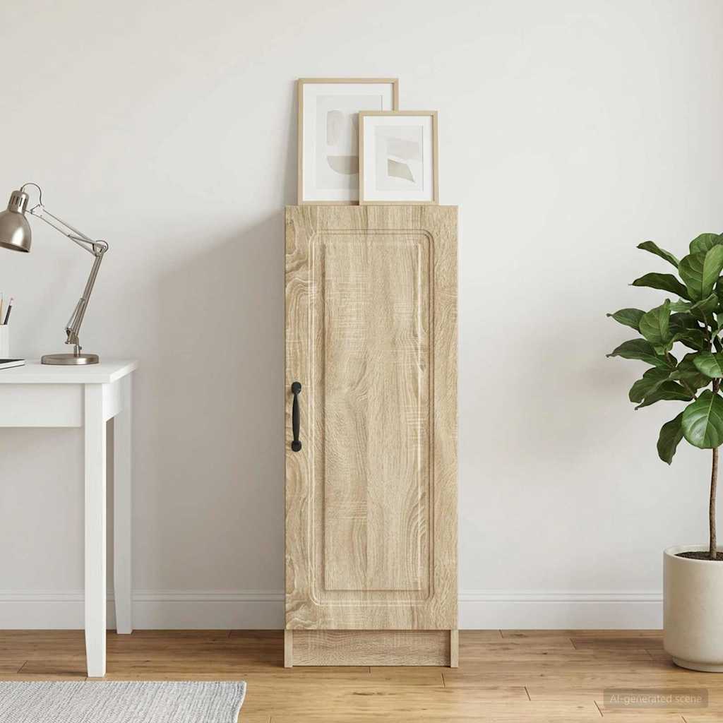 895747_1.jpg vidaXL Servírovacia skriňa Dub sonoma 33 x 34,5 x 87 cm – Obrázok 1