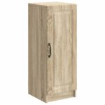 vidaXL Servírovacia skriňa Dub sonoma 33 x 34,5 x 87 cm – Obrázok 2