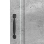 vidaXL Servírovacia skriňa Betónovo sivá 33 x 34,5 x 87 cm – Obrázok 10