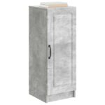 vidaXL Servírovacia skriňa Betónovo sivá 33 x 34,5 x 87 cm – Obrázok 3