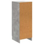 vidaXL Servírovacia skriňa Betónovo sivá 33 x 34,5 x 87 cm – Obrázok 8