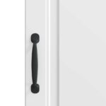 vidaXL Servírovacia skriňa Biela s vysokým leskom 33 x 34,5 x 87 cm – Obrázok 10