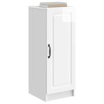 vidaXL Servírovacia skriňa Biela s vysokým leskom 33 x 34,5 x 87 cm – Obrázok 3