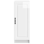 vidaXL Servírovacia skriňa Biela s vysokým leskom 33 x 34,5 x 87 cm – Obrázok 6