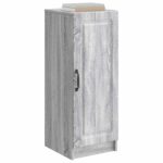 vidaXL Servírovacia skriňa Sivá sonoma 33 x 34,5 x 87 cm – Obrázok 3