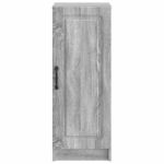 vidaXL Servírovacia skriňa Sivá sonoma 33 x 34,5 x 87 cm – Obrázok 6