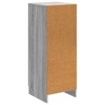 vidaXL Servírovacia skriňa Sivá sonoma 33 x 34,5 x 87 cm – Obrázok 8