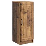 vidaXL Servírovacia skriňa Staré drevo 33 x 34,5 x 87 cm – Obrázok 2