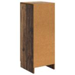 vidaXL Servírovacia skriňa Staré drevo 33 x 34,5 x 87 cm – Obrázok 8