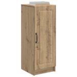 vidaXL Servírovacia skriňa Dub artisan 33 x 34,5 x 87 cm – Obrázok 3