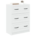 vidaXL Zásuvkový kabinet Biela 66 x 34,5 x 87 cm Kompozitné drevo – Obrázok 2