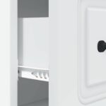 vidaXL Zásuvkový kabinet Biela 66 x 34,5 x 87 cm Kompozitné drevo – Obrázok 8