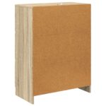 vidaXL Zásuvkový kabinet Dub sonoma 66 x 34,5 x 87 cm Kompozitné drevo – Obrázok 7
