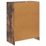 vidaXL Zásuvkový kabinet Dymový dub 66 x 34,5 x 87 cm Kompozitné drevo – Obrázok 7