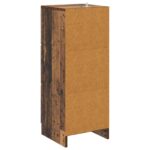 vidaXL Zásuvkový kabinet Staré drevo 33 x 34,5 x 87 cm – Obrázok 7