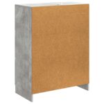 vidaXL Servírovacia skriňa so zásuvkou Betónovo sivá 66 x 34,5 x 87 cm – Obrázok 8