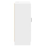 vidaXL Servírovacia skriňa Biela s vysokým leskom 66 x 34,5 x 87 cm – Obrázok 7
