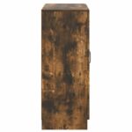 vidaXL Servírovacia skriňa so zásuvkou Dymový dub 66 x 34,5 x 87 cm – Obrázok 7