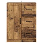 vidaXL Servírovacia skriňa so zásuvkou Staré drevo 66 x 34,5 x 87 cm – Obrázok 6