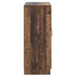 vidaXL Servírovacia skriňa so zásuvkou Staré drevo 66 x 34,5 x 87 cm – Obrázok 7