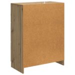 vidaXL Servírovacia skriňa so zásuvkou Dub artisan 66 x 34,5 x 87 cm – Obrázok 8