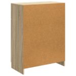 vidaXL Servírovacia skriňa so zásuvkou Dub sonoma 66 x 34,5 x 87 cm – Obrázok 8