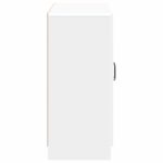 vidaXL Servírovacia skriňa Biela 89 x 34,5 x 77 cm Kompozitné drevo – Obrázok 7