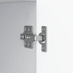 vidaXL Servírovacia skriňa Biela 89 x 34,5 x 77 cm Kompozitné drevo – Obrázok 9